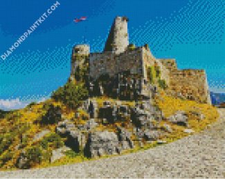 Fortress Klis Lovrijenac diamond painting