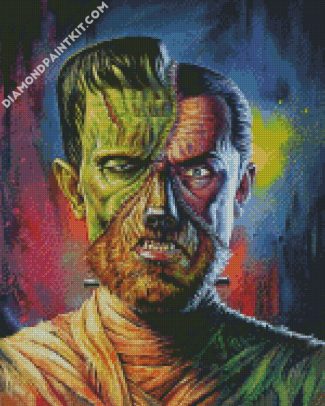 Frankenstein Art diamond paintings