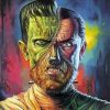 Frankenstein Art diamond painting