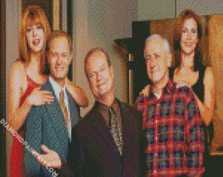 Frasier Characters diamond painting