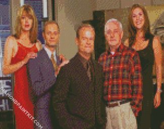 Frasier Sitcom Characters diamond painting