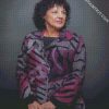 Freada Kapor Klein photoshoot diamond painting