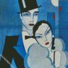 French Couple diamond painting