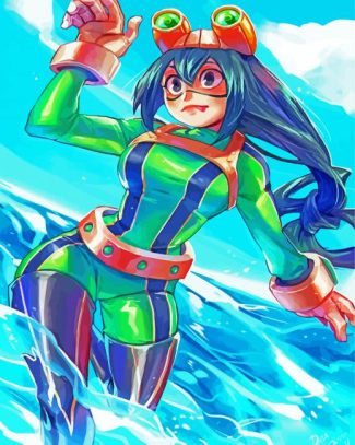 Froppy Mha Anime diamond painting