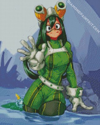 Froppy My Hero diamond painting