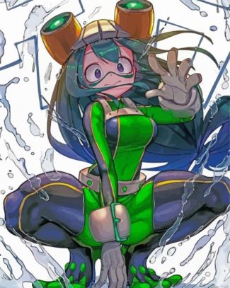 Froppy Tsuyu Asui Mha Anime diamond painting