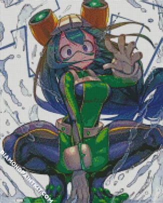 Froppy Tsuyu Asui Mha Anime diamond painting