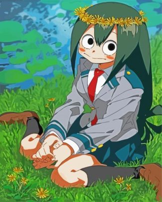 Froppy Tsuyu Asui Mha diamond painting