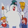 Frosty And The Kids diamond painting