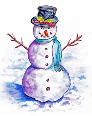 Frosty The Snowman diamond painting