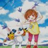 Gatomon digimon anime diamond paintings