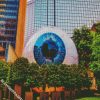 Giant Eyeball Dallas diamond painting