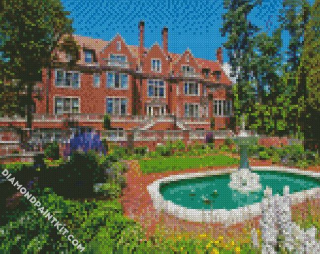 Glensheen Mansion Duluth diamond painting