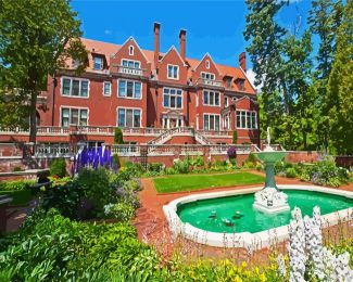 Glensheen Mansion Duluth diamond painting