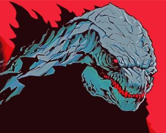 Godzilla King of the monsters diamond painting