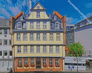 Goethe House Frankfurt diamond painting