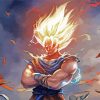 Goku Art diamond painting