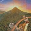 Gondel Bridge Vietnam At Sunset diamond paintings