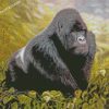 Gorilla In Jungle diamond paintings