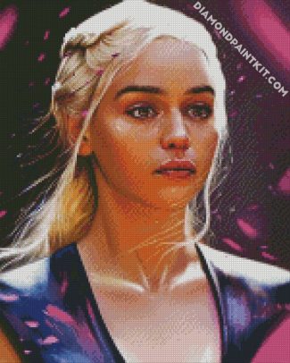 Got Daenerys diamond painting