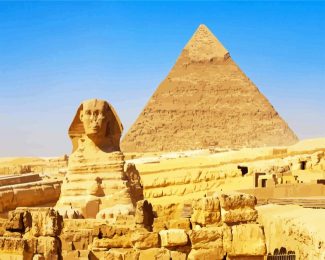 Great Sphinx Giza diamond painting