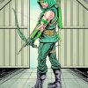 Green Arrow Superhero diamond painting