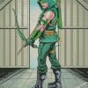 Green Arrow Superhero diamond paintings