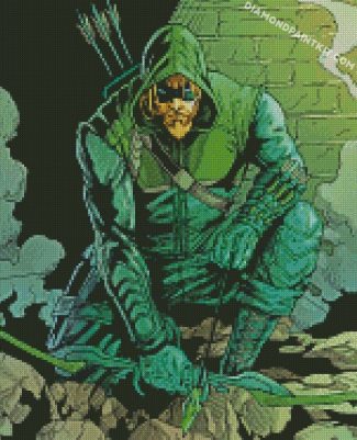 Green Arrow diamond paintings