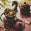 Green Tea Dragon diamond painting