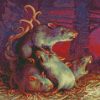 Grey Rats diamond paintings