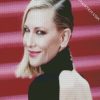 Cate Blanchett In The Red Carpet diamond painting