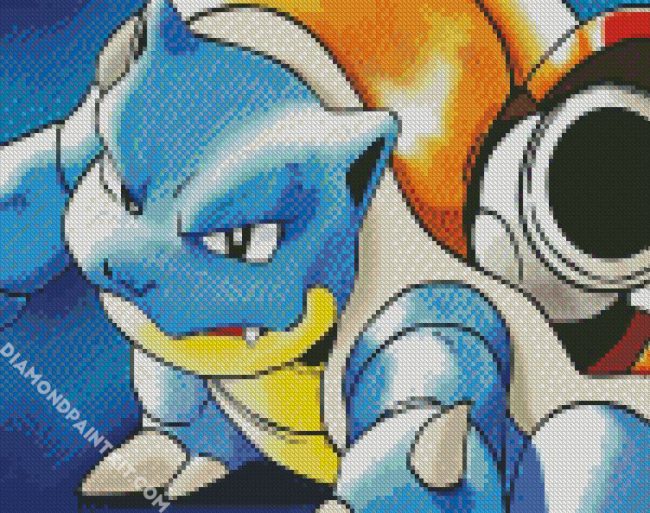 Blastoise Art diamond painting