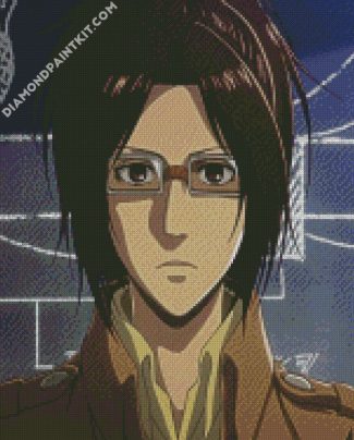 Hange Attack On Titan Anime diamond painting