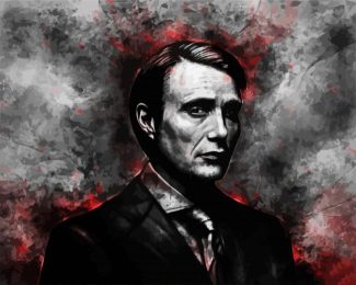 Hannibal Lecter diamond painting