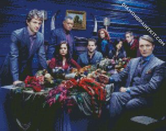 Hannibal Cast diamond painting