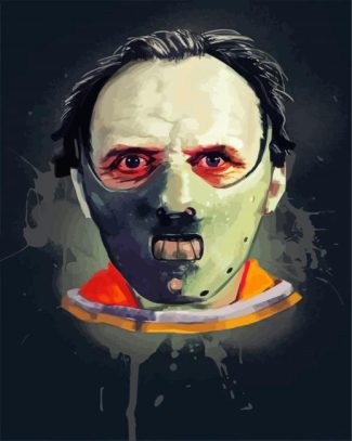 Hannibal Lecter Art diamond painting