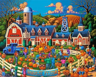 Harvest Festival diamond painting