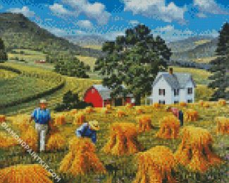 Harvest Season diamond painting