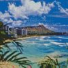 Hawaii Honolulu Seascape diamond painting