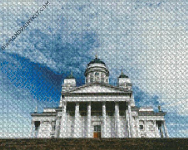 Helsinki Cathedral Finland diamond painting