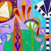 High Summer World of Light by Gillian Ayres diamond painting