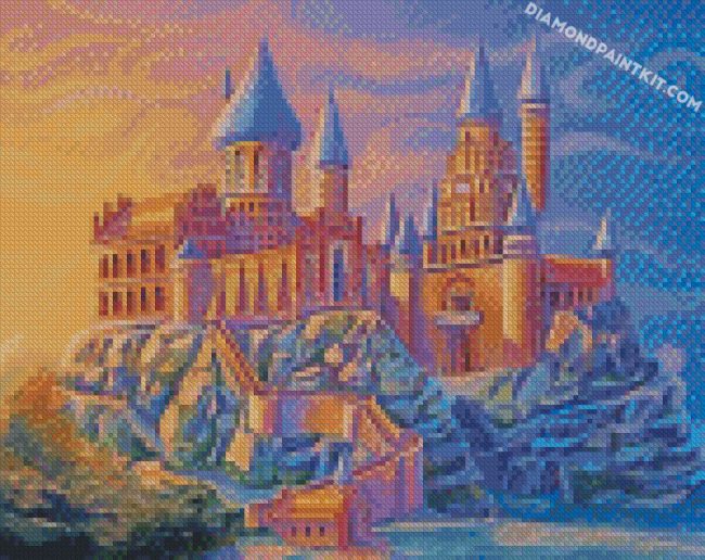 Hogwarts Castle Art diamond paintings