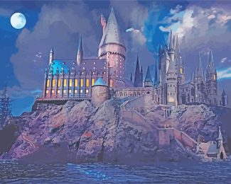 Hogwarts Harry Potter diamond painting