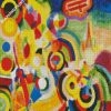 Homage To Bleriot Robert Delaunay diamond painting