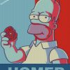 Homer Simpson Illustration diamond paintings