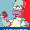 Homer Simpson Illustration diamond painting