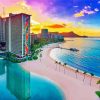 Honolulu Hawaii diamond painting