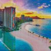 Honolulu Hawaii diamond painting