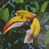 Hornbill Bird Art diamond painting