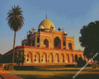 Humayun’s Tomb Delhi diamond painting